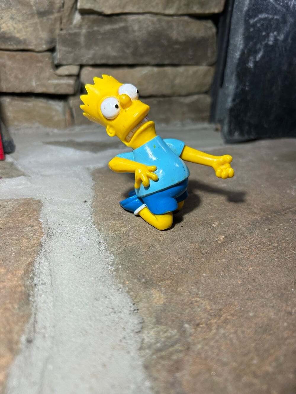 BART Simpson PVC figure from The Simpsons 1990 2”